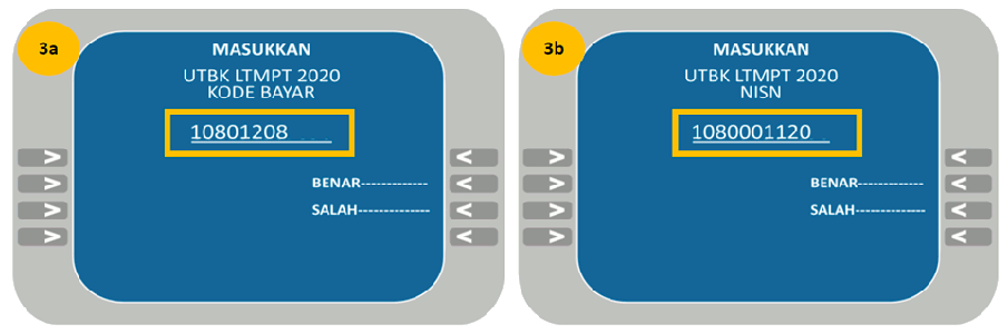 Mengisi KODE BAYAR